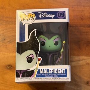 Disney Maleficent Vinyl Figure with Green and Black